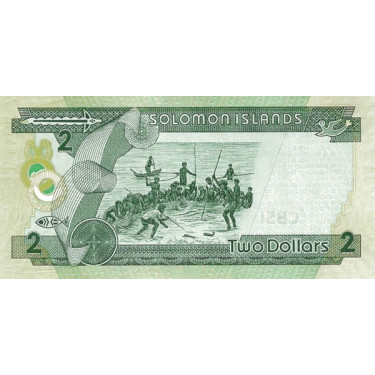 Solomon Islands 2 Dollars 2006 P-25b