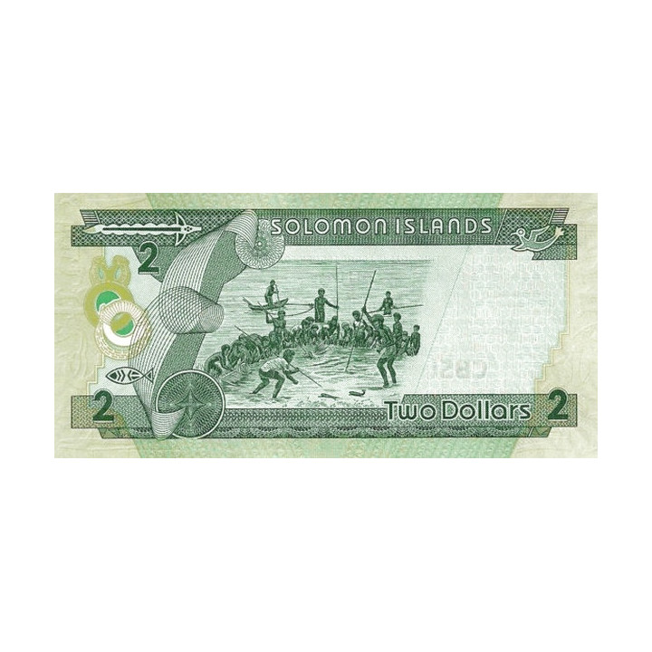Solomon Islands 2 Dollars 2006 P-25b