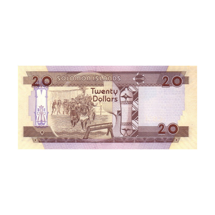 Solomon Islands 20 Dollars 2009 P-28b