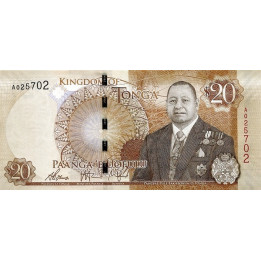Tonga 20 Paanga 2015 P-47