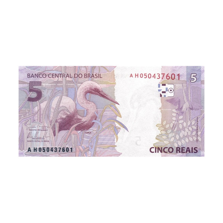 Brasilien 5 Reais 2010 P-253a