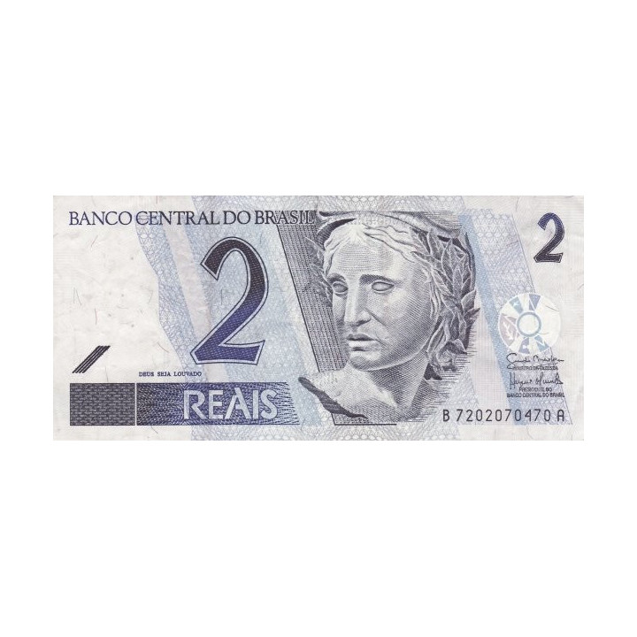 Brasilien 2 Reais ND P-249e