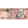 Bahamas 5 Dollars 2013 P-72A