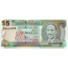 Barbados 5 Dollars 2007 P-67a
