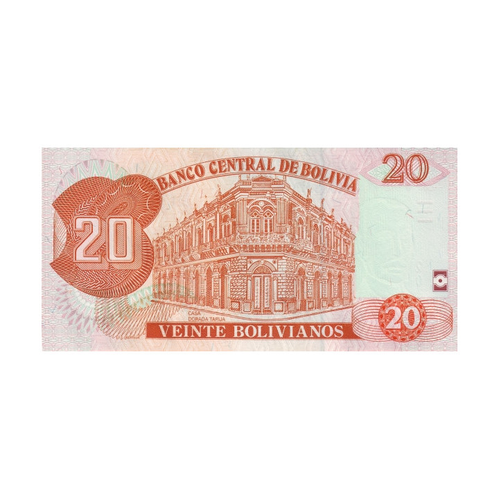 Bolivia 20 Bolivianos 1986 P-234