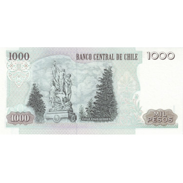 Chile 1000 Pesos 2008-2009 P-154g