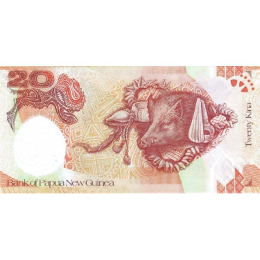 Papua New Guinea 20 Kina 2008 P-36