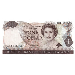 New Zealand 1 Dollar ND P-169b