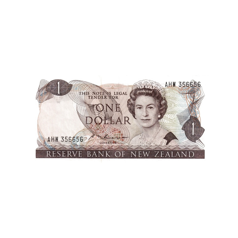 New Zealand 1 Dollar ND P-169b
