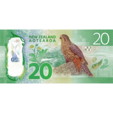 Nya Zeeland 20 Dollars 2015 P-193