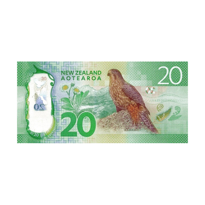 Nya Zeeland 20 Dollars 2015 P-193