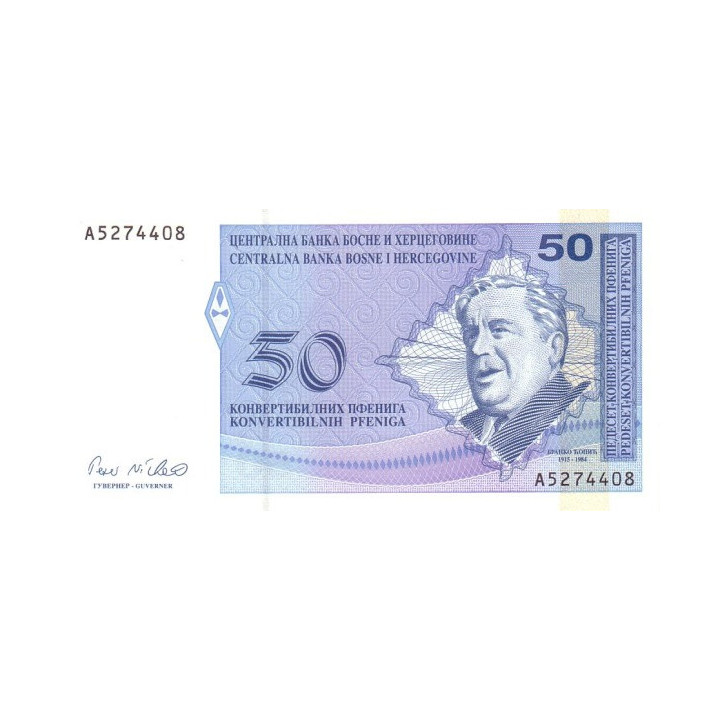 Bosnien Hercegovina 50 Pfeniga 1998 P-58