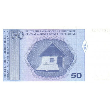 Bosnien Hercegovina 50 Pfeniga 1998 P-58