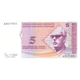 Bosnien Hercegovina 5 Maraka 1998 P-61