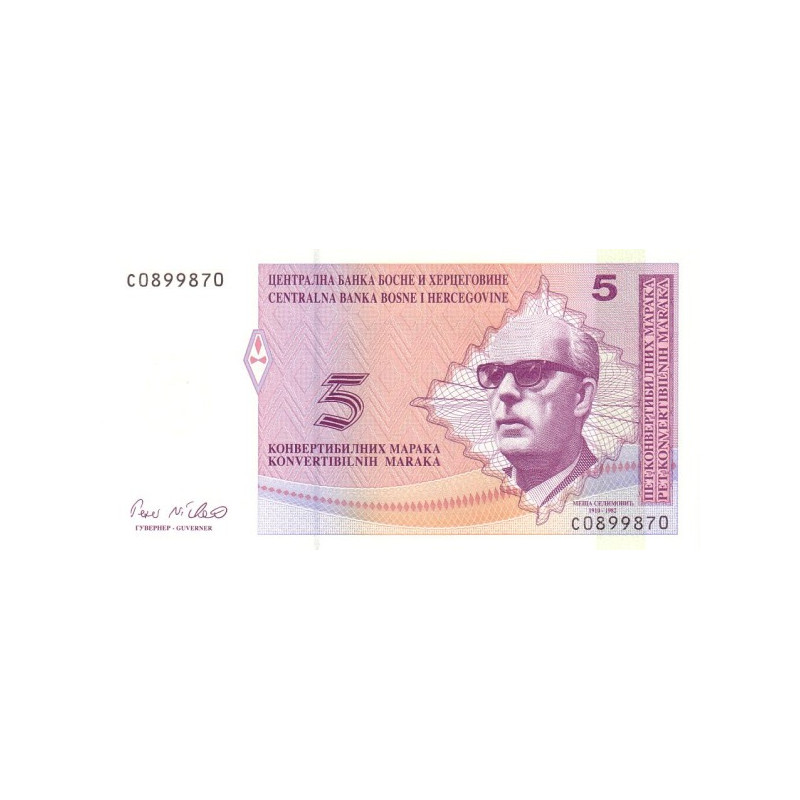 Bosnien Hercegovina 5 Maraka 1998 P-62