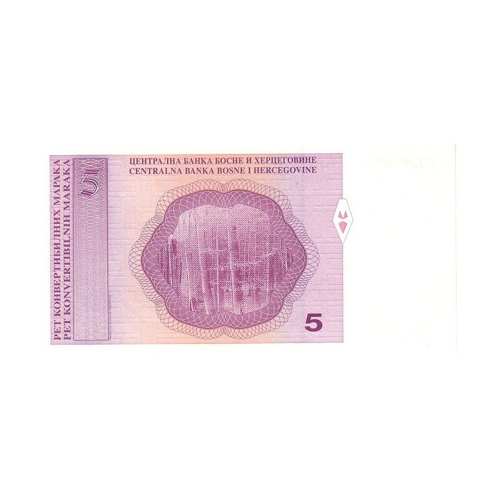 Bosnien Hercegovina 5 Maraka 1998 P-62