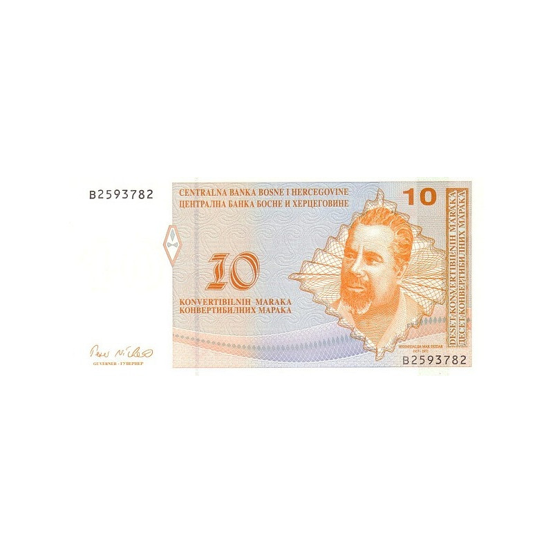 Bosnien Hercegovina 10 Maraka 1998 P-63