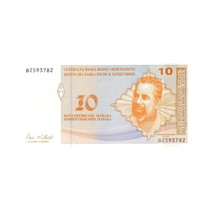 Bosnia Herzegovina 10 Maraka 1998 P-63