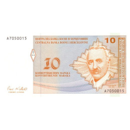 Bosnia Herzegovina 10 Maraka 1998 P-64