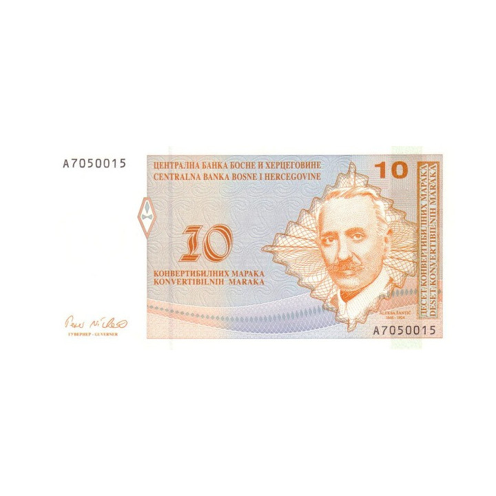 Bosnien Hercegovina 10 Maraka 1998 P-64