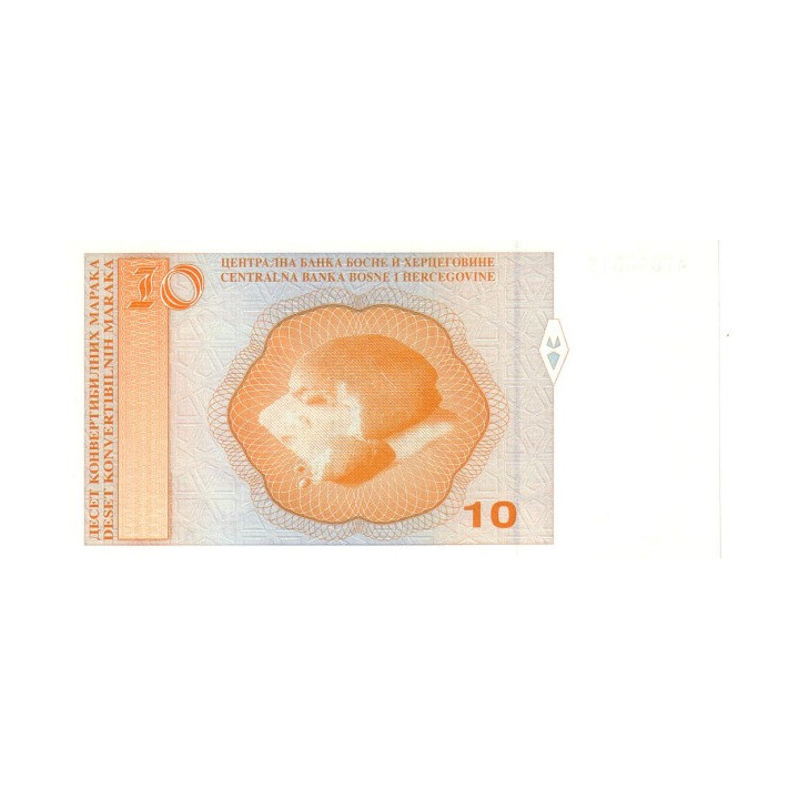 Bosnien Hercegovina 10 Maraka 1998 P-64