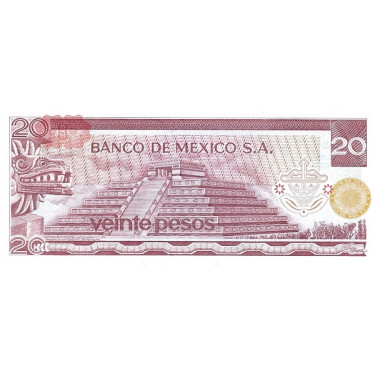 Mexico 20 Pesos 1977 P-64d