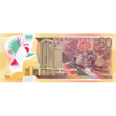 Trinidad and Tobago 50 Dollars 2015 P-59