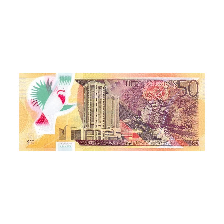 Trinidad and Tobago 50 Dollars 2015 P-59