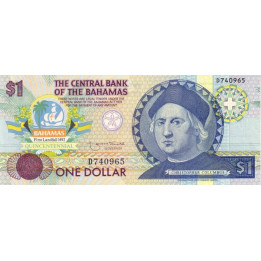 Bahamas 1 Dollar 1992 P-50