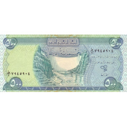 Irak 500 Dinars 2004 P-92