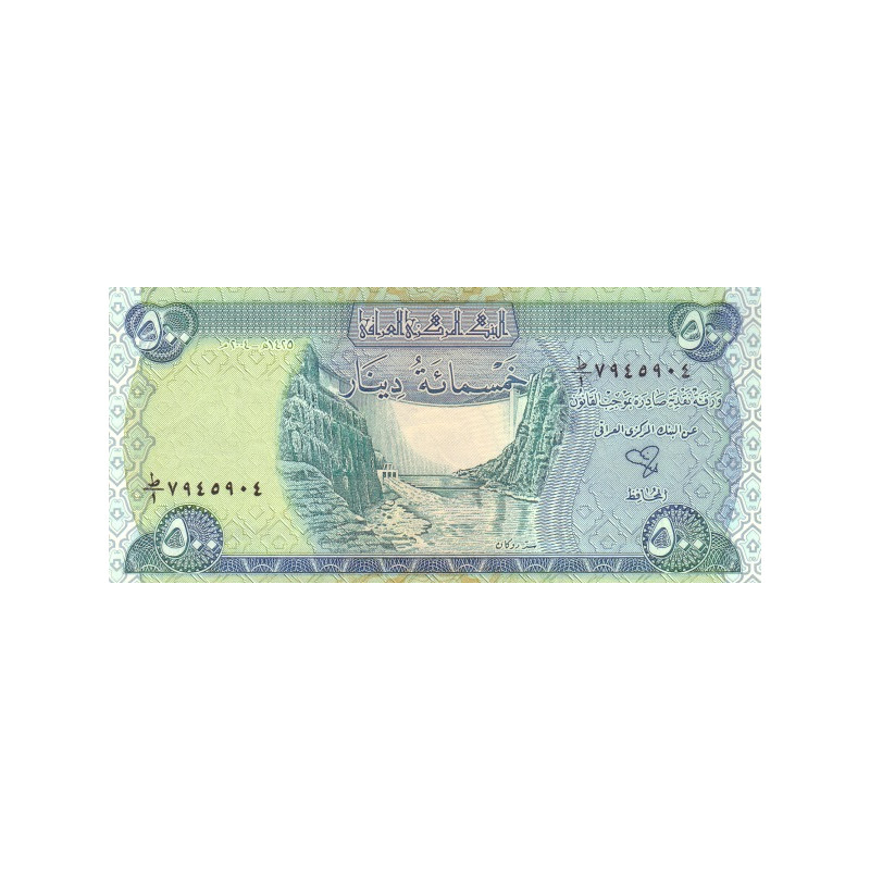 Irak 500 Dinars 2004 P-92