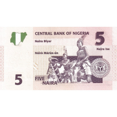 Nigeria 5 Naira 2006 P-32a