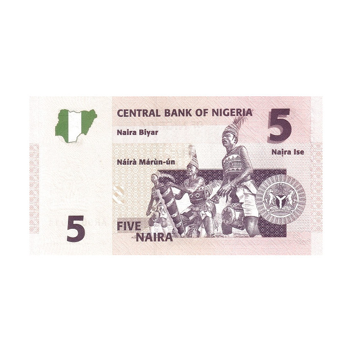 Nigeria 5 Naira 2006 P-32a