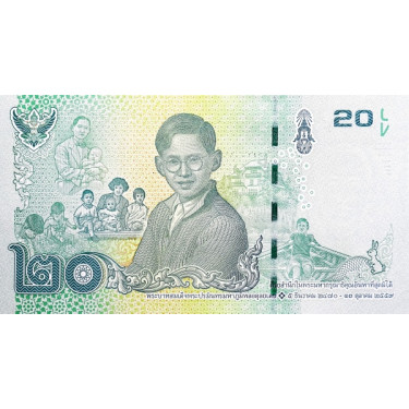 Thailand 20 Baht 2017 P-130