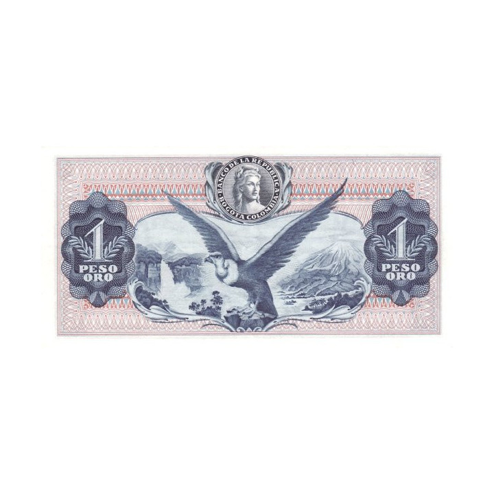 Colombia 1 Peso 1973 P-404e