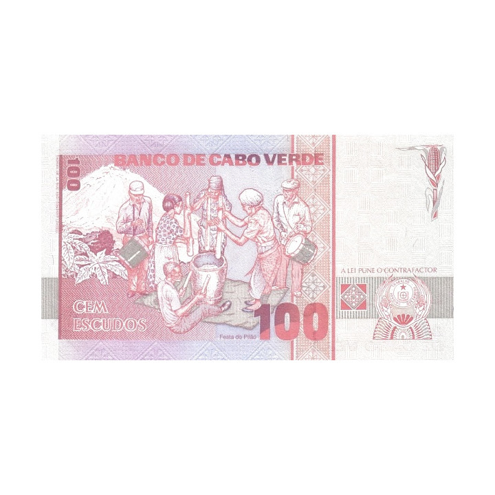 Kap Verde 100 Escudos 1989 P-57