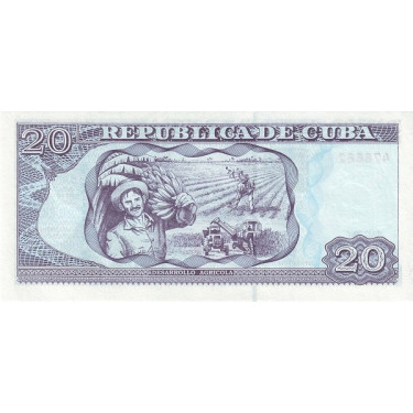 Cuba 20 Pesos 2007 P-122d