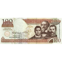 Dominikanska Republiken 100 Pesos 2011 P-184a
