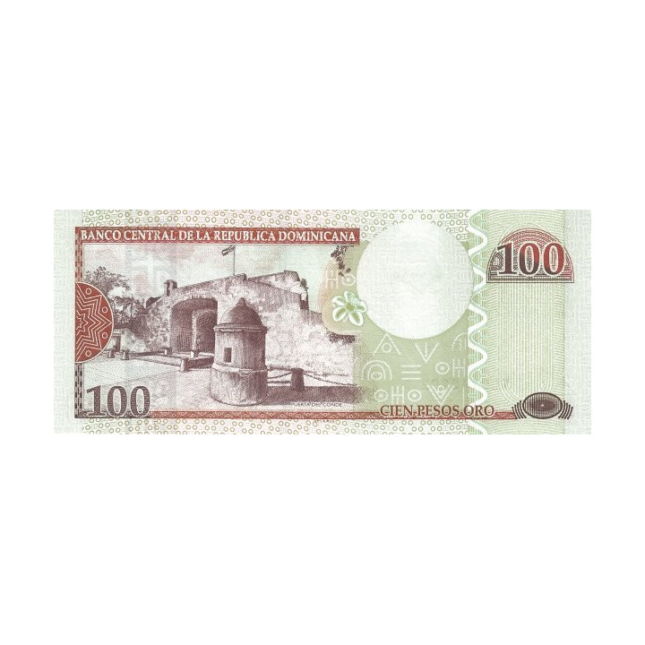 Dominikanska Republiken 100 Pesos 2009 P-177b
