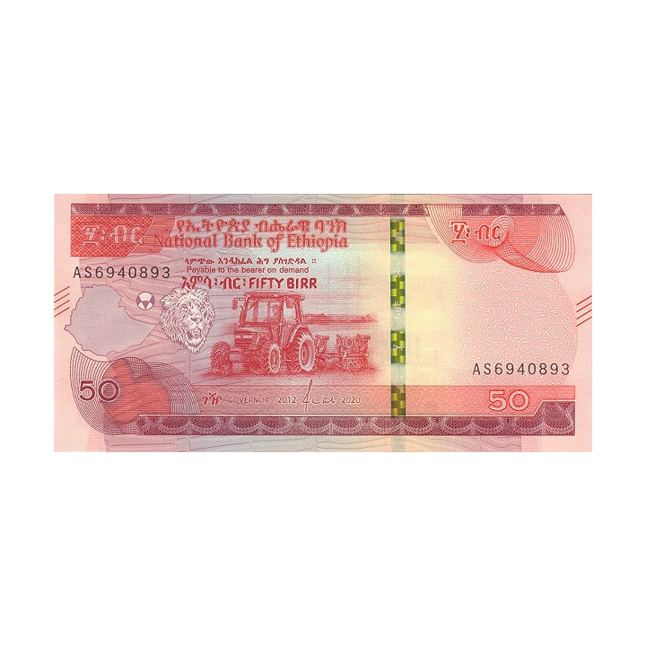 Ethiopia 50 Birr 2020 P-new