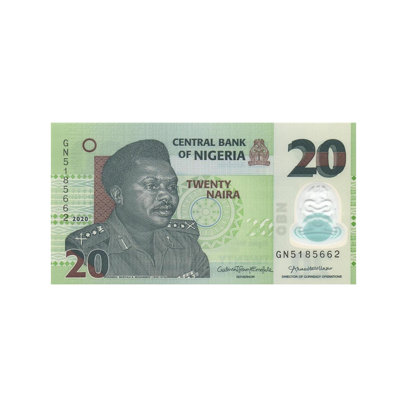 Nigeria 20 Naira 2020 P-34
