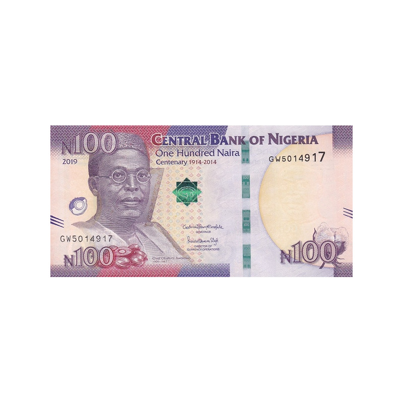 Nigeria 100 Naira 2019 P-41