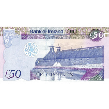 Nordirland 50 Pounds Bank of Ireland 2013 P-89