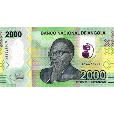 Angola 2000 Kwanzas 2020 P-new