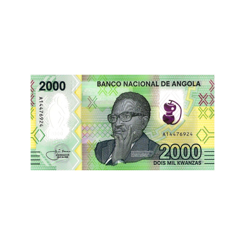 Angola 2000 Kwanzas 2020 P-new