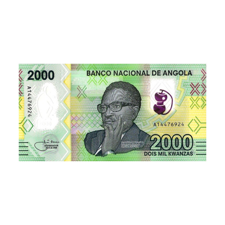Angola 2000 Kwanzas 2020 P-new