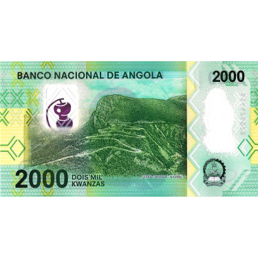 Angola 2000 Kwanzas 2020 P-new