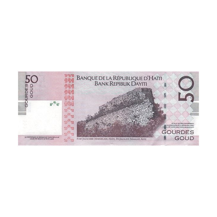 Haiti 50 Gourdes 2014 P-274e