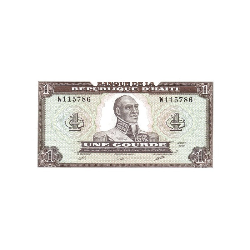Haiti 1 Gourde 1989 P-253