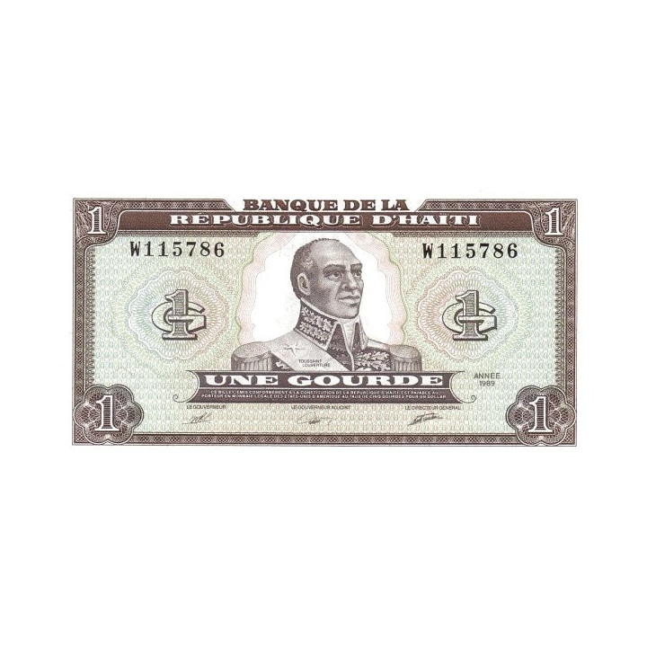 Haiti 1 Gourde 1989 P-253